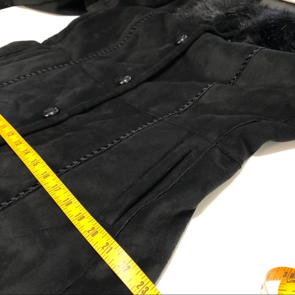 Terry Lewis long black luxury coat - Picture 12 of 16